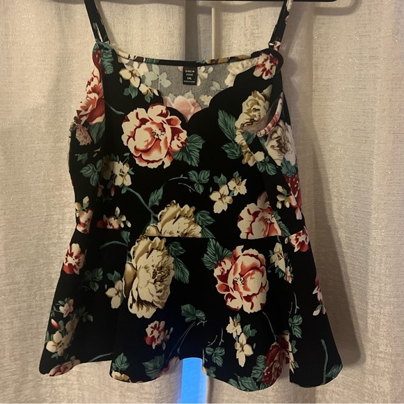 Cami Peplum Top - Picture 2 of 3